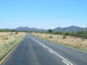 On the road
