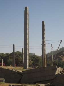 La spianata degli obelischi di Aksum